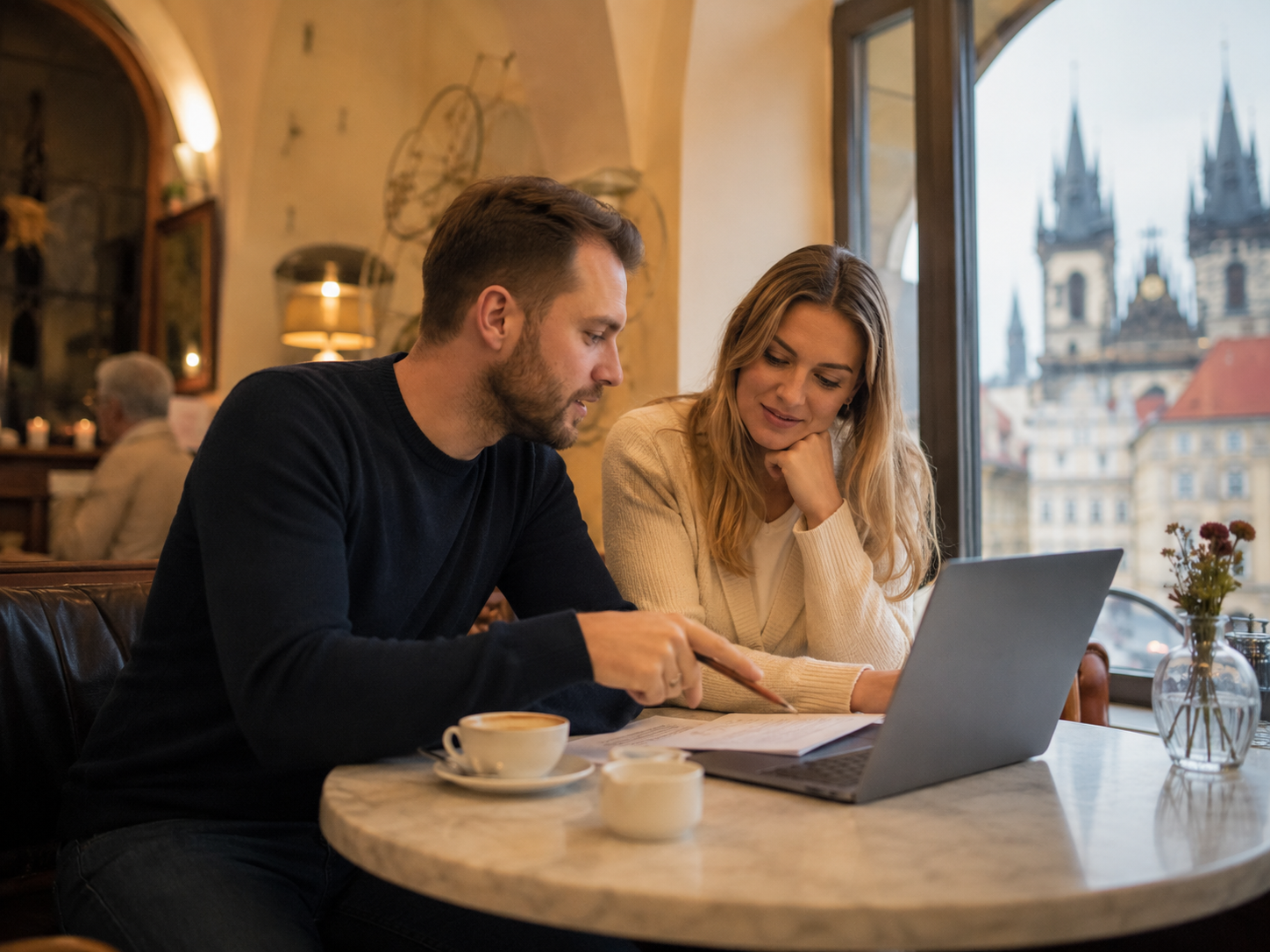 Expats settling in Prague with Evacanza support