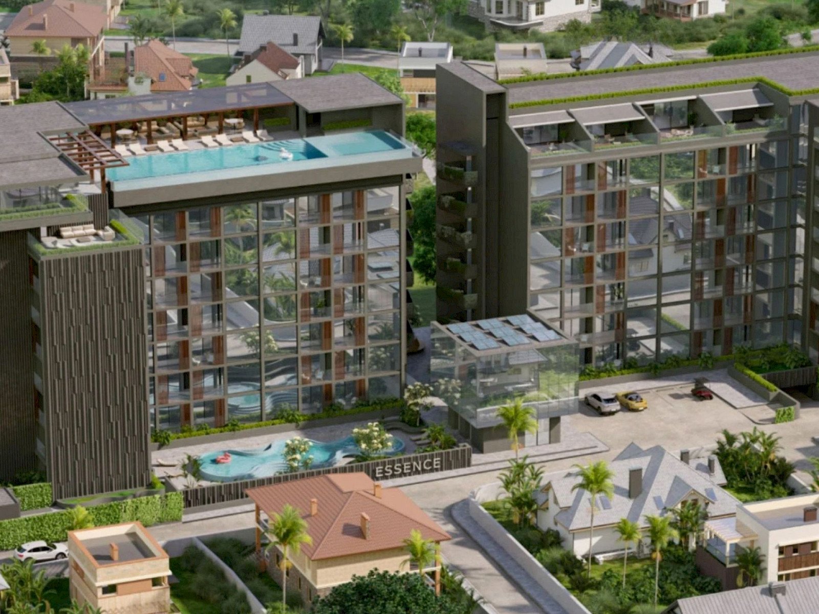 Essense Rawai: exterior