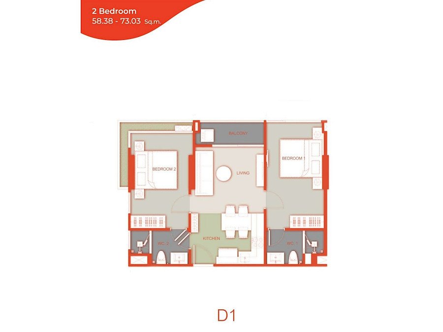 Arise Vibe Thalang: floor plan