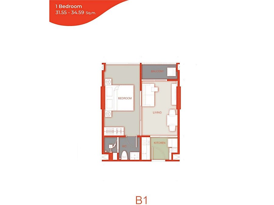 Arise Vibe Thalang: floor plan