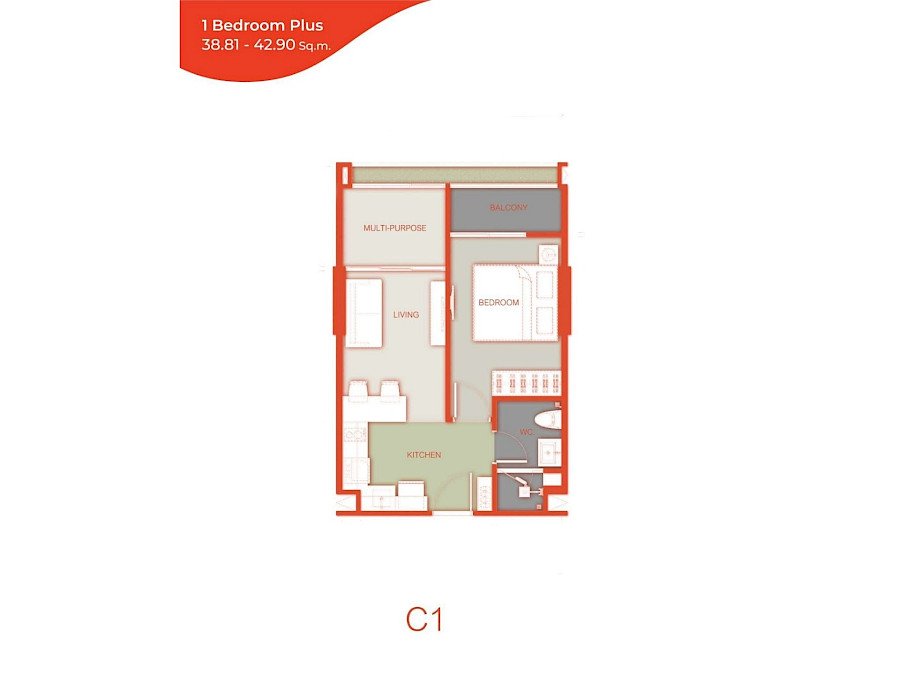 Arise Vibe Thalang: floor plan