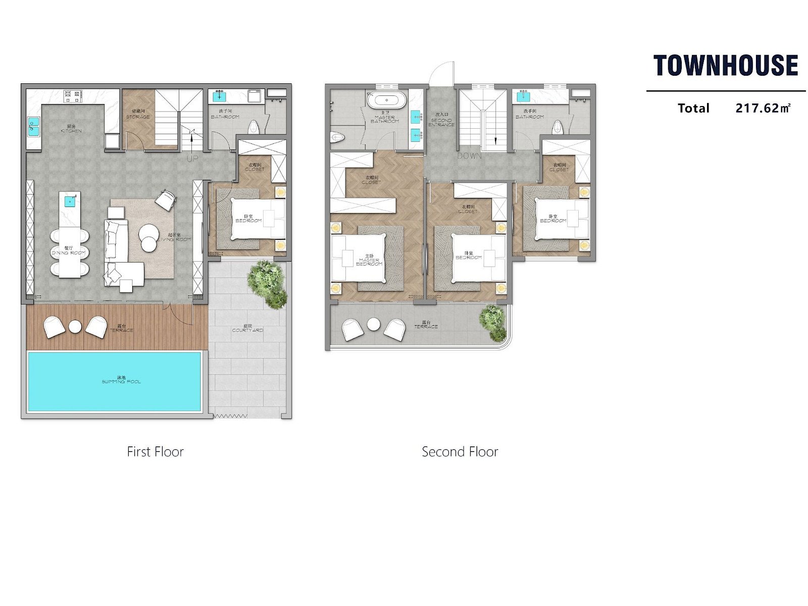 AYANA Heights Bang Tao: floor plan