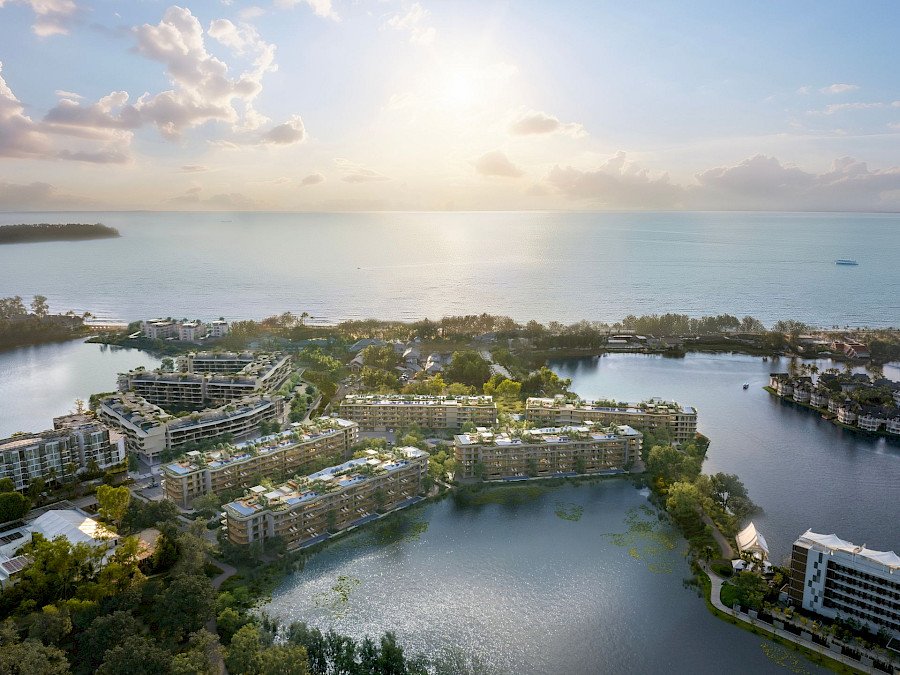 Bellaguna Lake Residences Lotus Laguna: exterior and facilities