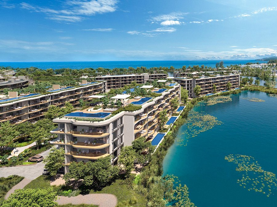 Bellaguna Lake Residences Lotus Laguna: exterior and facilities