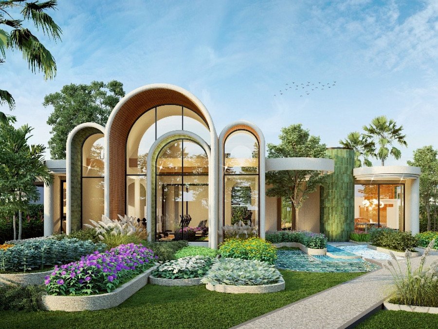 Botanica Pru Jampa Thalang: exterior and facilities