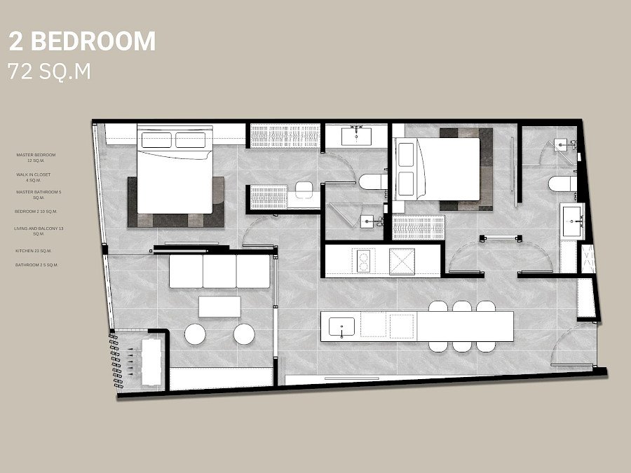 Citygate De Phuket Kamala: floor plan