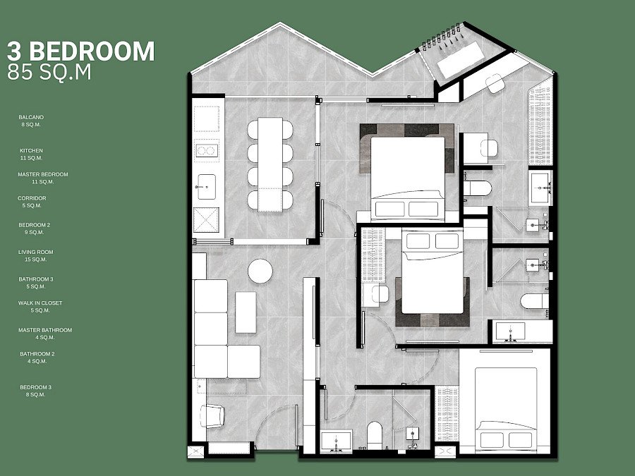 Citygate De Phuket Kamala: floor plan