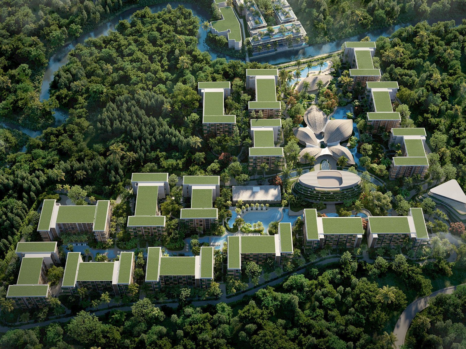 Gardens of Eden Bang Tao: exterior and facilities