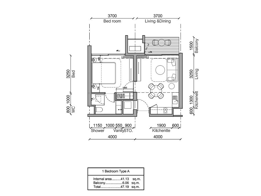 Gardens of Eden Bang Tao: floor plan