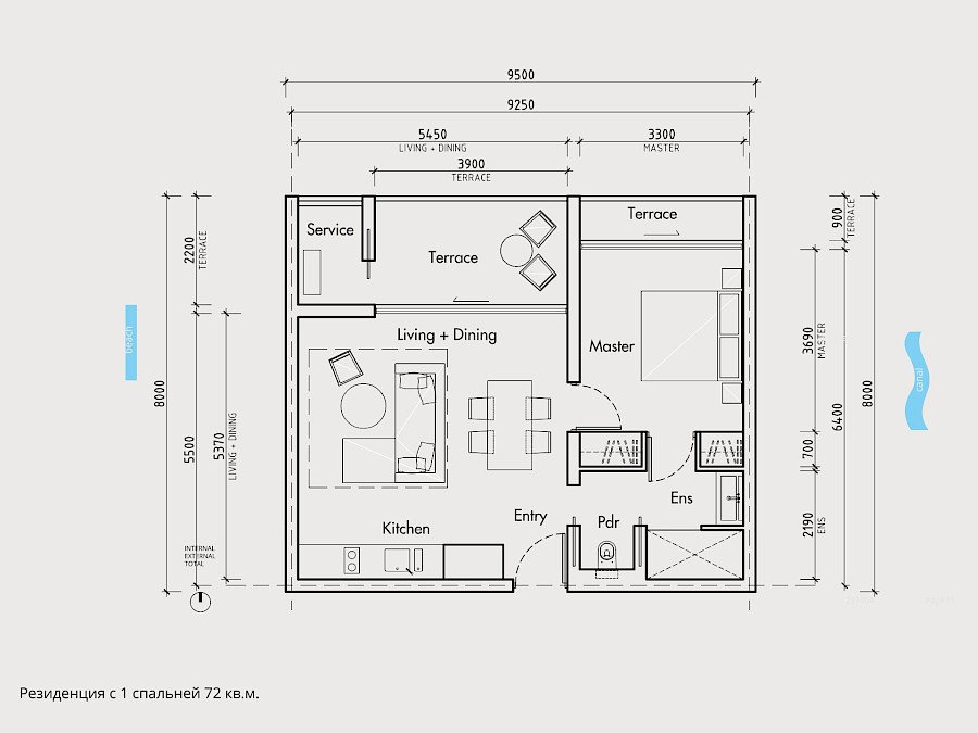 Gardens of Eden Bang Tao: floor plan