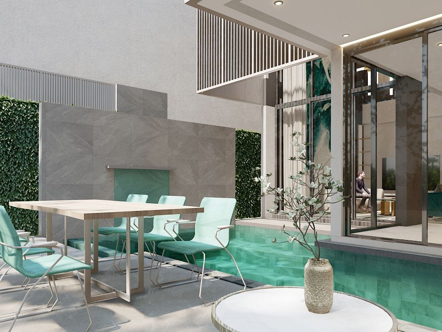 Larimar Villas Chalong: exterior and facilities