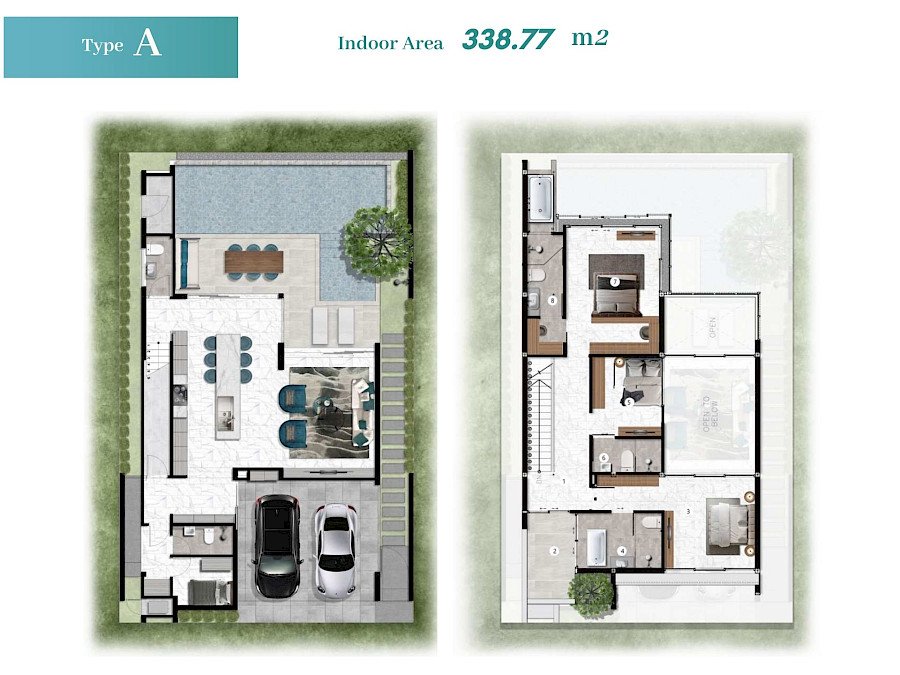 Larimar Villas Chalong: floor plan