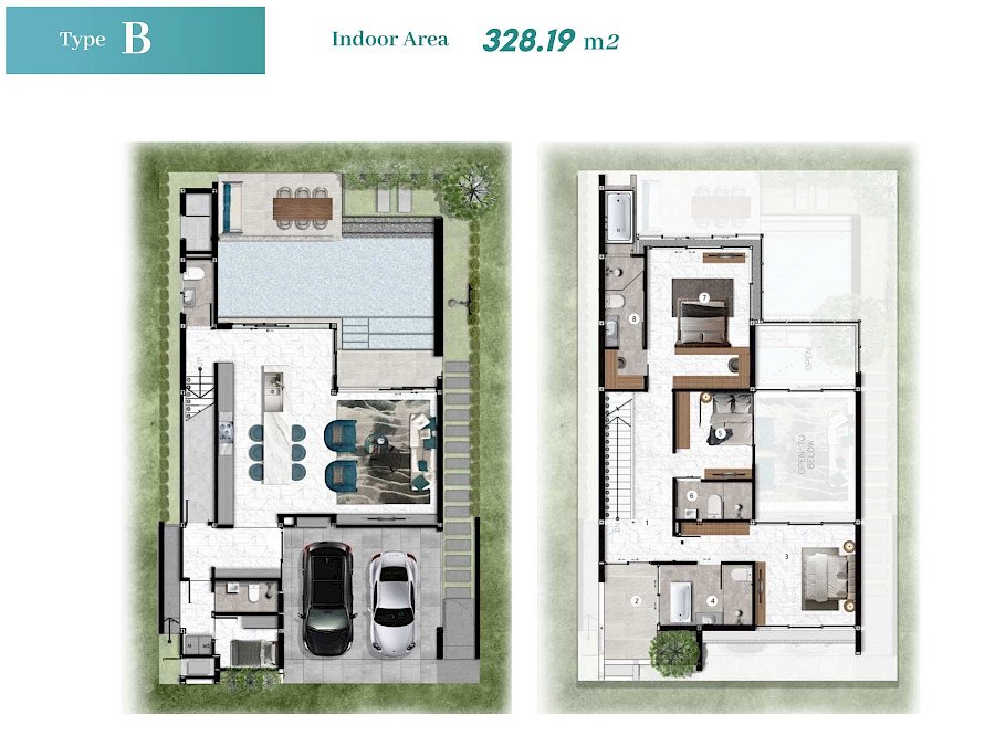 Larimar Villas Chalong: floor plan