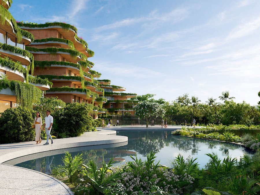 Layan Verde: exterior and facilities