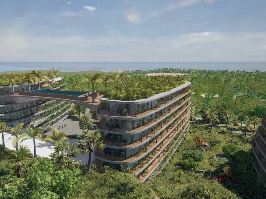 Layan Verde: exterior and facilities