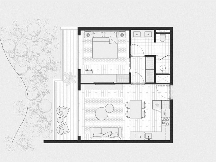 Layan Verde: floor plan