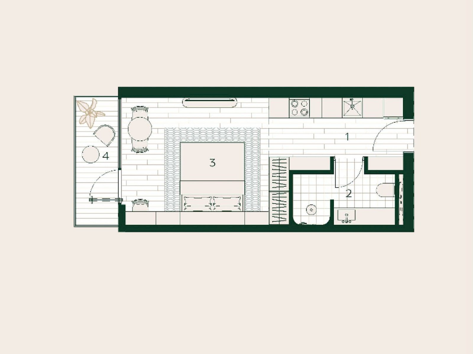 Layan Verde: floor plan
