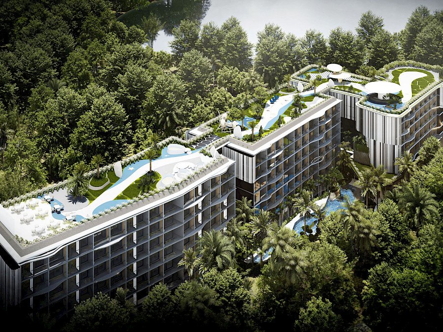 Sun Hills Lakeside Bang Tao: exterior and facilities
