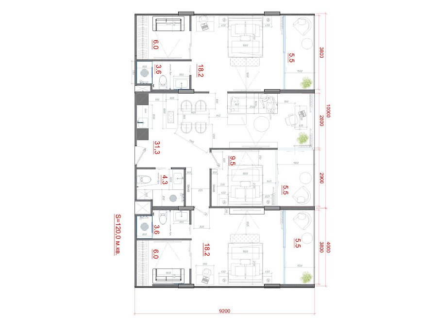Sun Hills Lakeside Bang Tao: floor plan