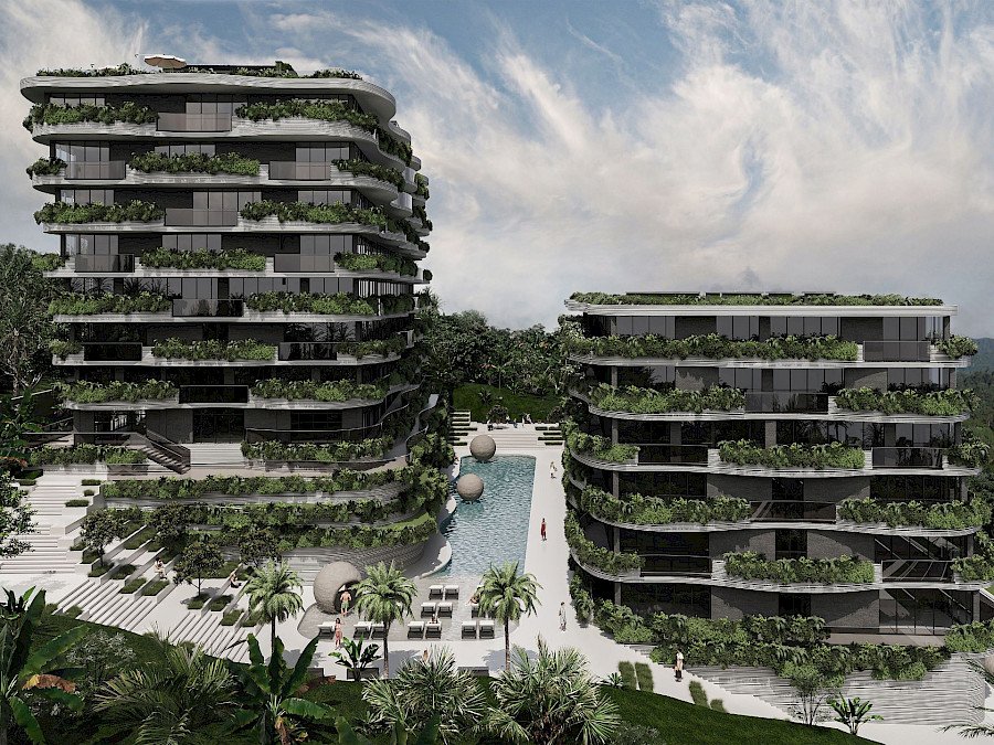 Sunny Moon Nai Harn: exterior and facilities