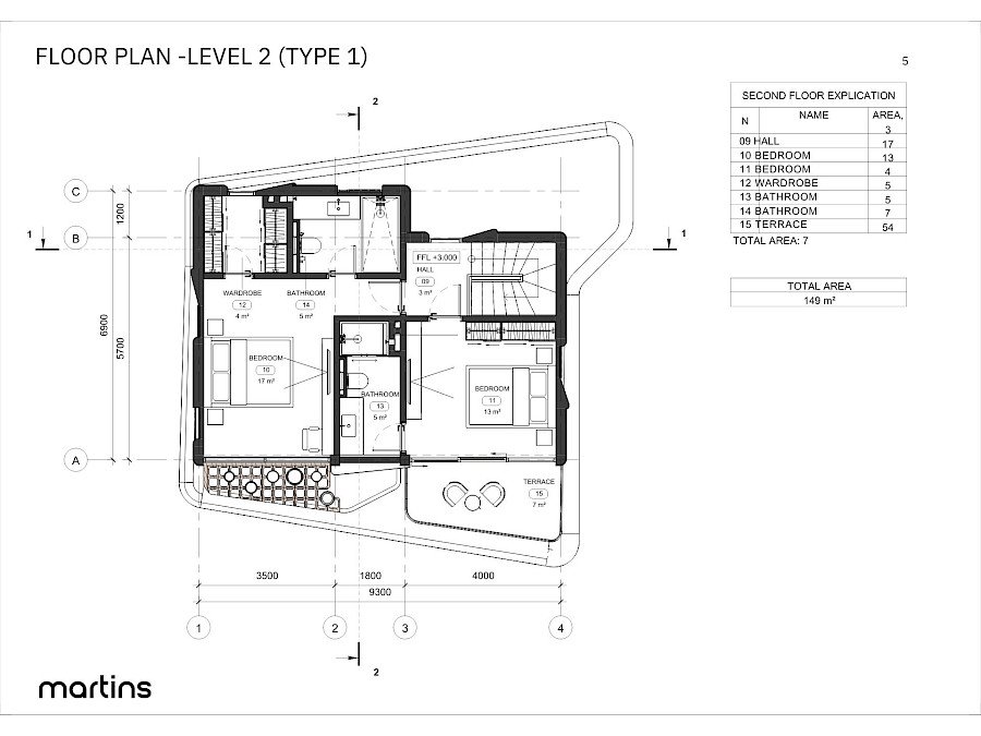 Sunny Moon Village Nai Harn: floor plan