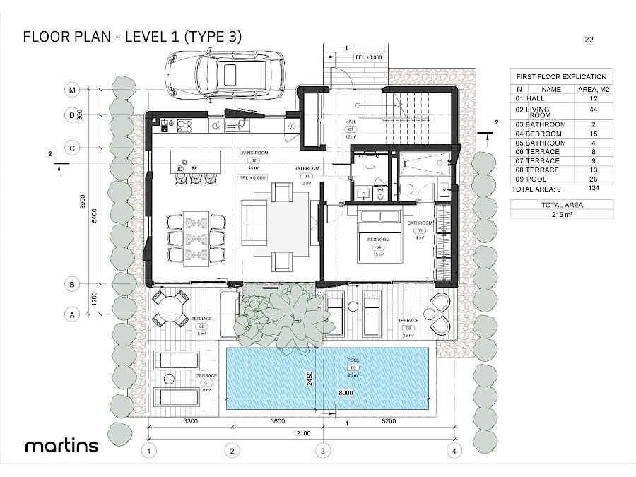 Sunny Moon Village Nai Harn: floor plan