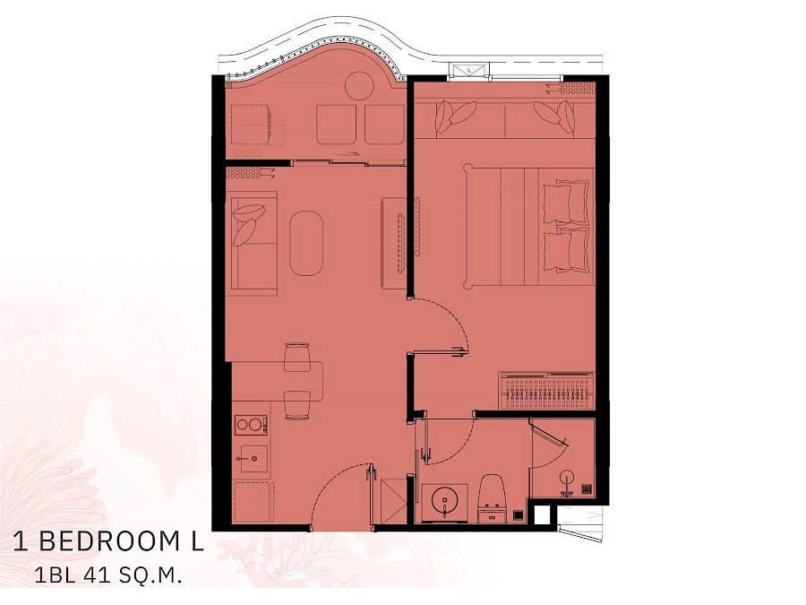 The Title Coralina Kamala: floor plan