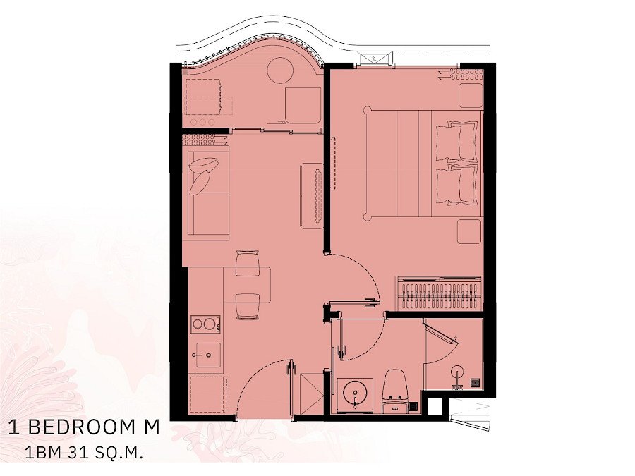 The Title Coralina Kamala: floor plan