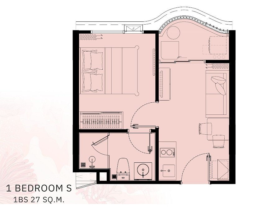 The Title Coralina Kamala: floor plan