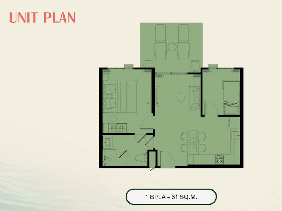 The Title Katabello Kata: floor plan