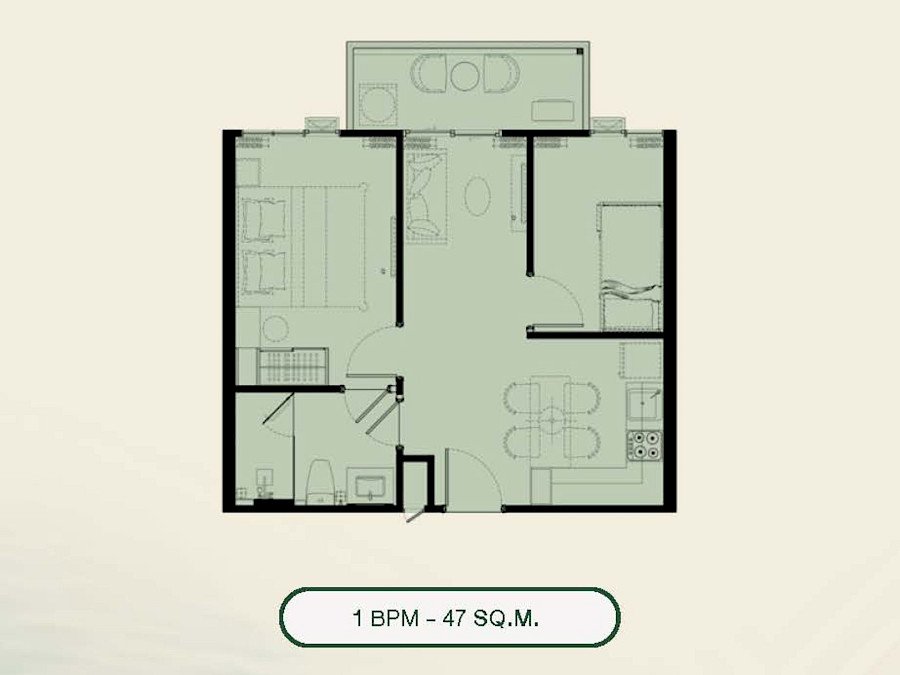 The Title Katabello Kata: floor plan