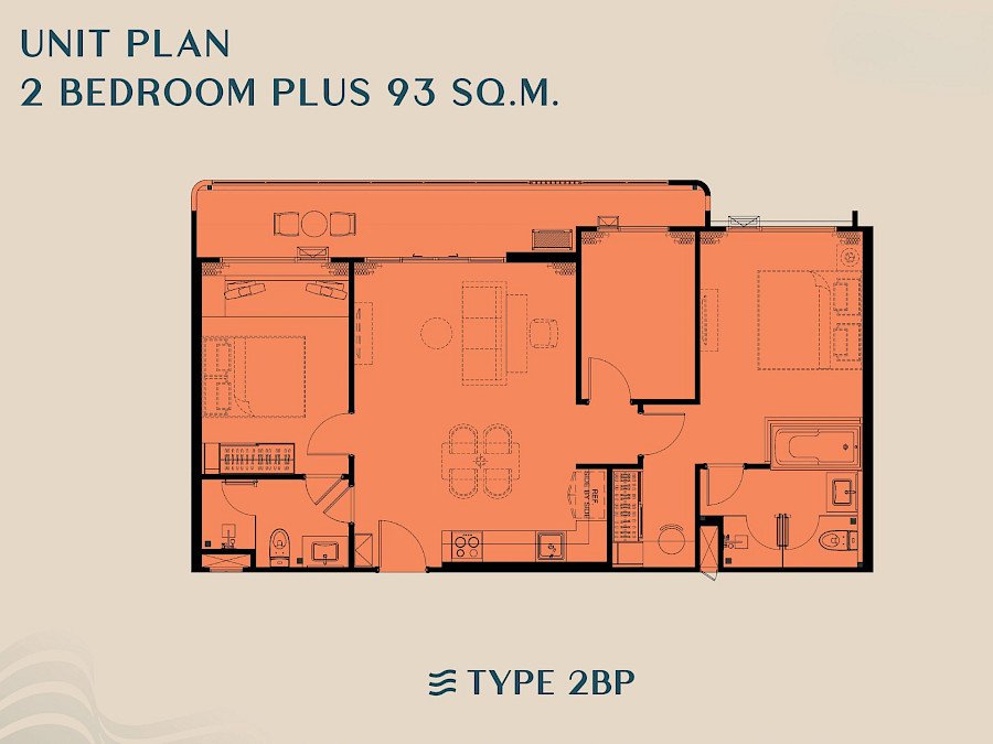The Title Modeva Bang Tao: floor plan