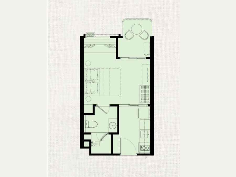 The Title Serenity Naiyang: floor plan