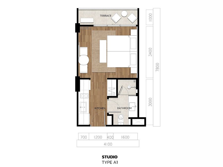 VIP Tropika Bang Tao: floor plan