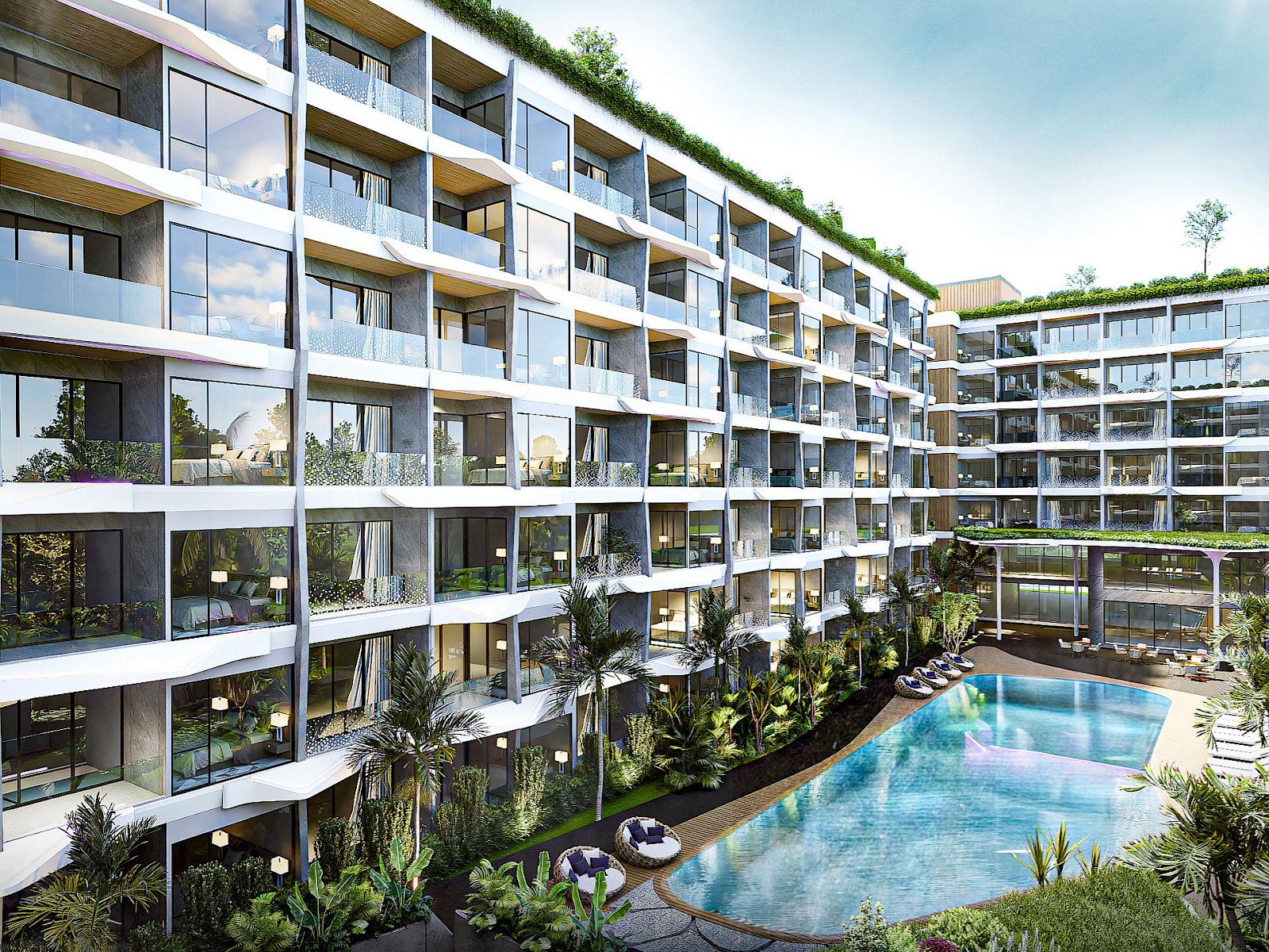 Wallaya Residence Nai Harn: exterior and facilities