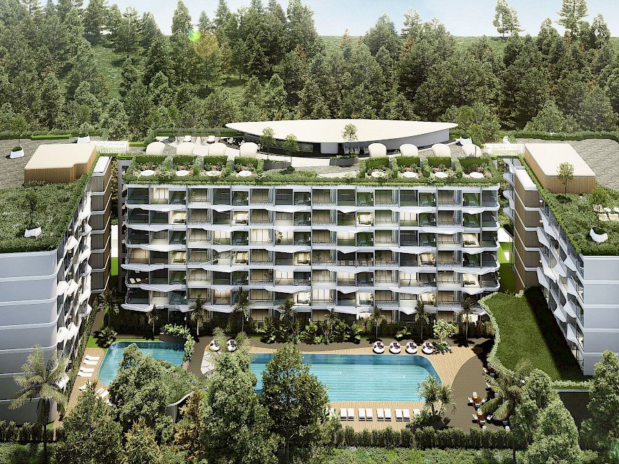Wallaya Residence Nai Harn: exterior and facilities