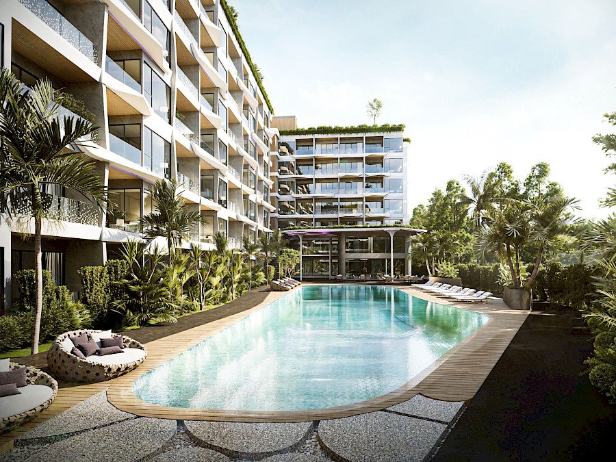Wallaya Residence Nai Harn: exterior and facilities